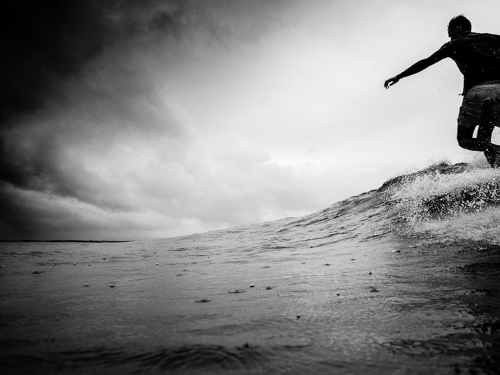 Tread lightly and paddle a big stick Surf Photos by Pearce Leal