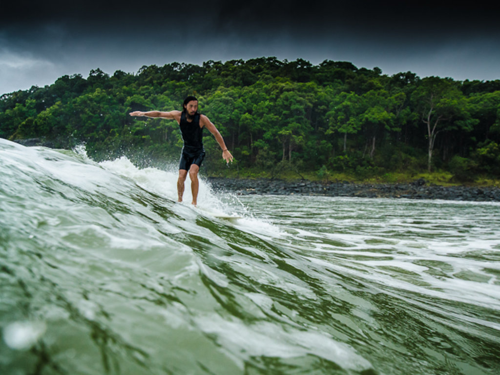 Tread lightly and paddle a big stick Surf Photos by Pearce Leal