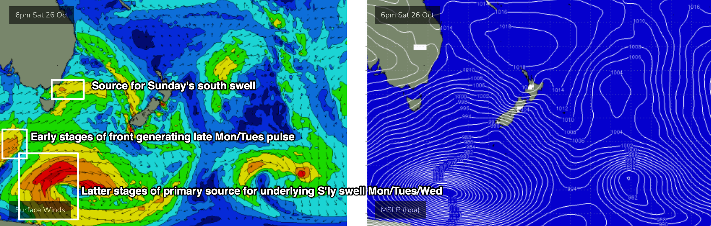 Australian Swell Charts